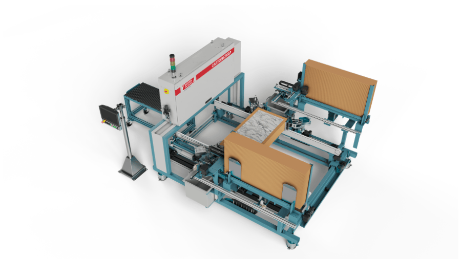 automatic packing machine for tiles