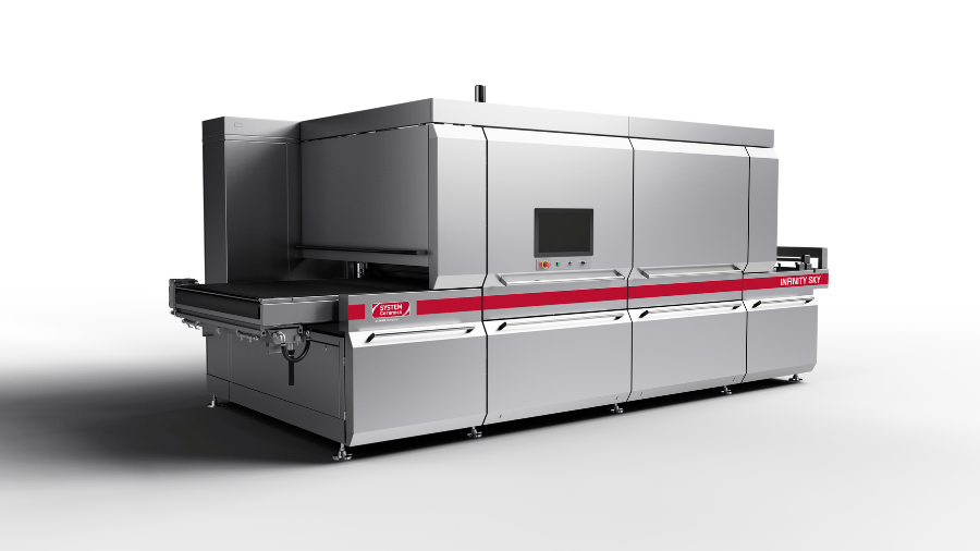 Infinity Sky machine for ceramic production