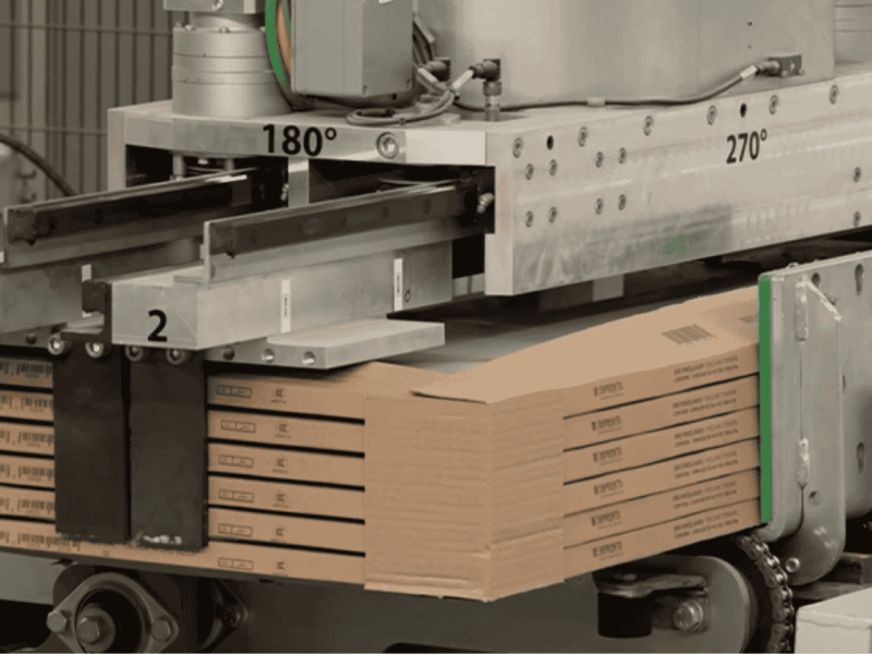 Cartonstrap ceramic tile packaging machinery success story Italgraniti