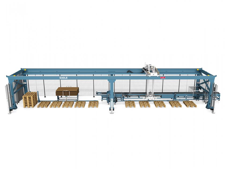 eagle 3D system ceramics palletizer
